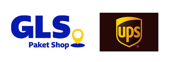 Logo GLS und UPS